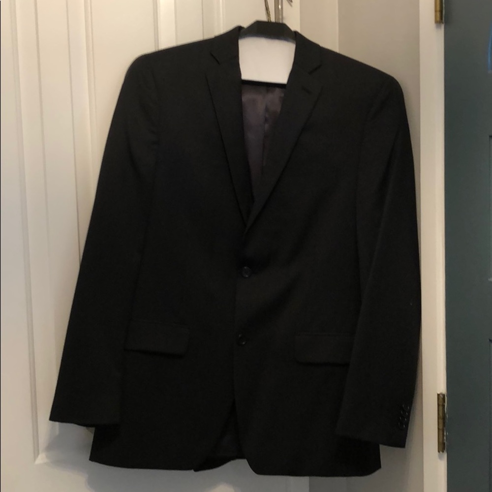 Alfani Slim Fit Two piece suit in BLACK